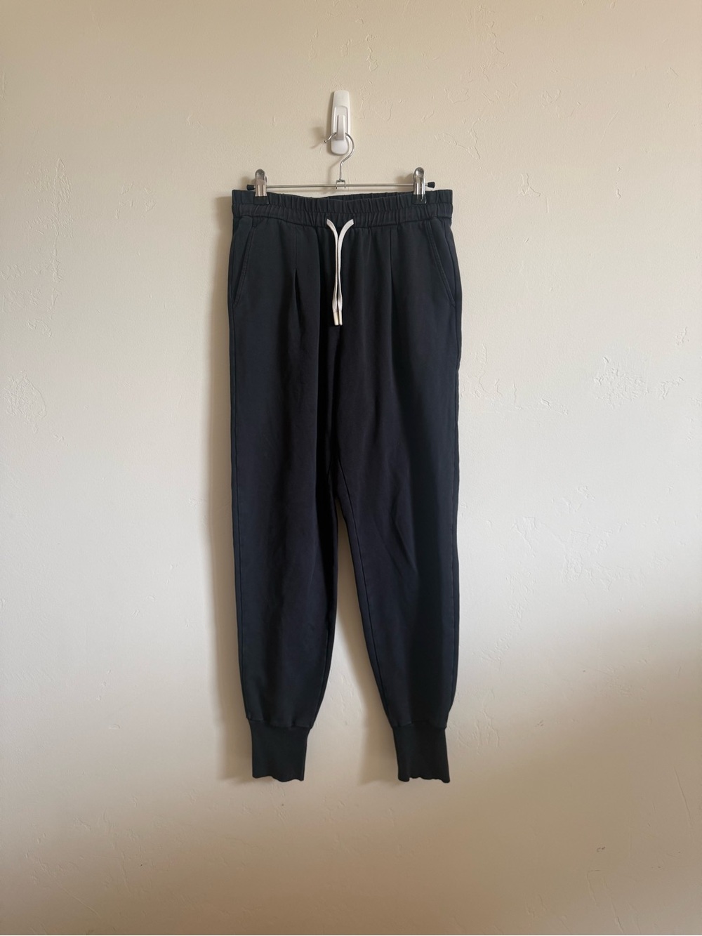Varley Black Jogger Sweatpants Small Drawstring Lounge